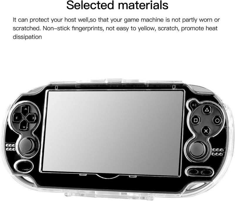 Vicue Transparent Protective Cover Shell Skin for Playstation Vita PCH-1000, Anti-Fingerprints, Dust and Scratches - Image 4